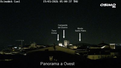 immagine della webcam nei dintorni di Scossicci: webcam Osimo