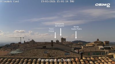 immagine della webcam nei dintorni di Portonovo: webcam Osimo