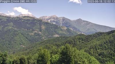 immagine della webcam nei dintorni di Aquila di Arroscia: webcam Mendatica
