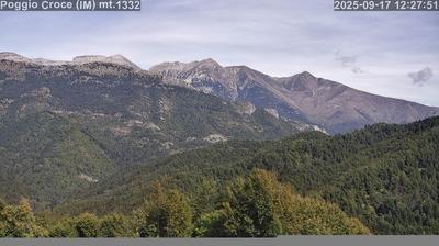immagine della webcam nei dintorni di Colle del Prel: webcam Mendatica