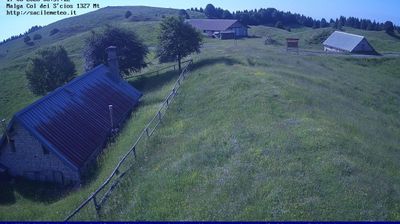 immagine della webcam nei dintorni di Santa Lucia di Piave: webcam Pian del Cansiglio
