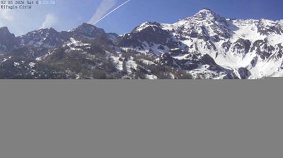 immagine della webcam nei dintorni di Usseglio: webcam Pian della Mussa