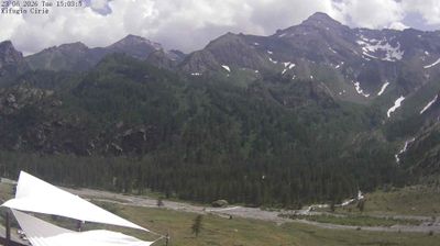 immagine della webcam nei dintorni di Mompantero: webcam Pian della Mussa