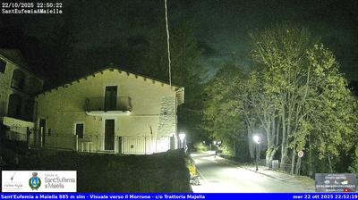 immagine della webcam nei dintorni di Gagliano Aterno: webcam Roccacaramanico