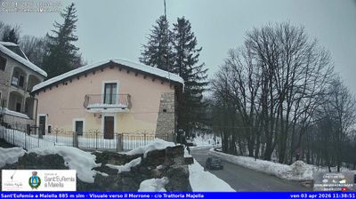 immagine della webcam nei dintorni di Campo di Giove: webcam Sant'Eufemia a Maiella