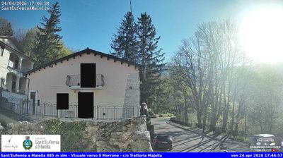 immagine della webcam nei dintorni di Civitella Messer Raimondo: webcam Sant'Eufemia a Maiella