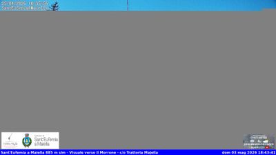 immagine della webcam nei dintorni di Roccacaramanico: webcam Sant'Eufemia a Maiella
