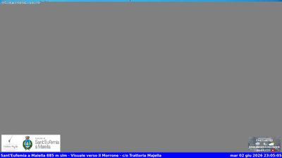 immagine della webcam nei dintorni di Cansano: webcam Sant'Eufemia a Maiella