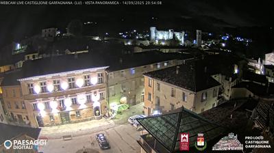 immagine della webcam nei dintorni di Casone di Profecchia: webcam Castiglione di Garfagnana