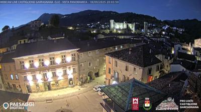 immagine della webcam nei dintorni di Cerreto Laghi: webcam Castiglione di Garfagnana