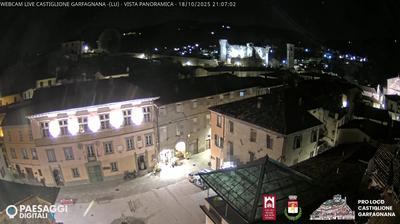 immagine della webcam nei dintorni di Cerreto Laghi: webcam Castiglione di Garfagnana