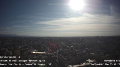 immagine della webcam nei dintorni di Milano Parco Sempione: webcam Seregno