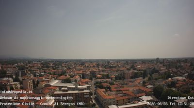 immagine della webcam nei dintorni di Cornate d'Adda: webcam Seregno