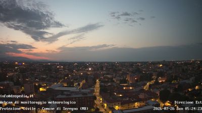immagine della webcam nei dintorni di Milano Nosedo: webcam Seregno
