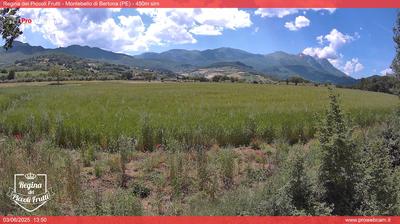 immagine della webcam nei dintorni di Ofena: webcam Montebello di Bertona