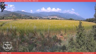 immagine della webcam nei dintorni di Scerne: webcam Montebello di Bertona