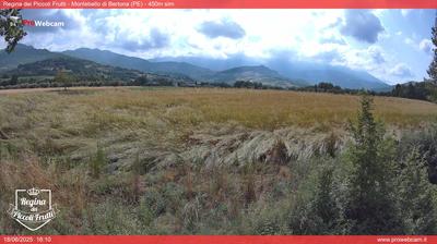 immagine della webcam nei dintorni di Pescara: webcam Montebello di Bertona