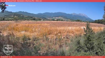 immagine della webcam nei dintorni di Chieti Scalo: webcam Montebello di Bertona