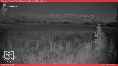 immagine della webcam nei dintorni di Pescara: webcam Montebello di Bertona
