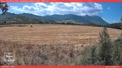 immagine della webcam nei dintorni di Chieti: webcam Montebello di Bertona