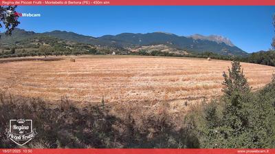 immagine della webcam nei dintorni di Pianella: webcam Montebello di Bertona