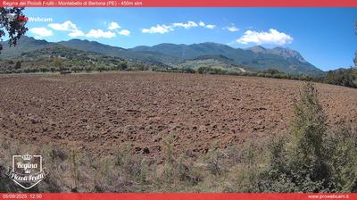 immagine della webcam nei dintorni di Ofena: webcam Montebello di Bertona