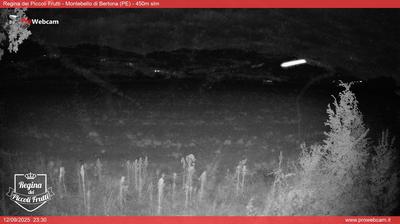 immagine della webcam nei dintorni di Prati di Tivo: webcam Montebello di Bertona