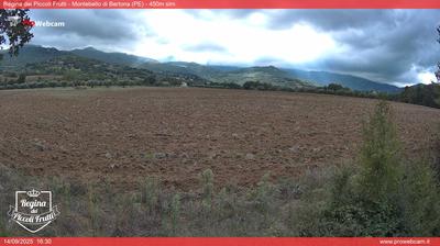 immagine della webcam nei dintorni di Casale San Nicola (alto): webcam Montebello di Bertona