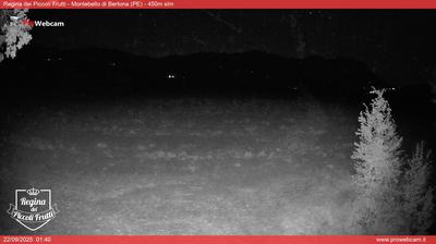 immagine della webcam nei dintorni di Castelli: webcam Montebello di Bertona