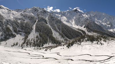 immagine della webcam nei dintorni di Passo Tonale: webcam Sobretta Vallalpe