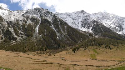 immagine della webcam nei dintorni di Passo dello Stelvio: webcam Sobretta Vallalpe