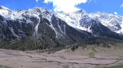 immagine della webcam nei dintorni di Oga: webcam Sobretta Vallalpe