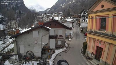 immagine della webcam nei dintorni di Ceresole Reale: webcam Forno Alpi Graie