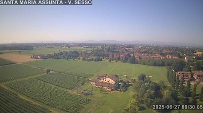 immagine della webcam nei dintorni di Parma: webcam Cadelbosco di Sopra