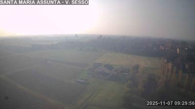 immagine della webcam nei dintorni di Reggio Emilia: webcam Cadelbosco di Sopra