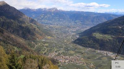 immagine della webcam nei dintorni di Scena: webcam Parcines