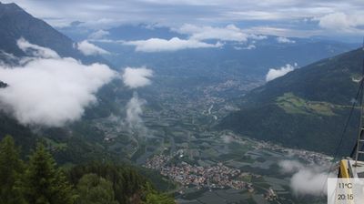 immagine della webcam nei dintorni di Lagundo: webcam Parcines