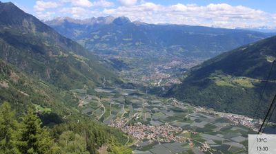 immagine della webcam nei dintorni di Verano: webcam Parcines