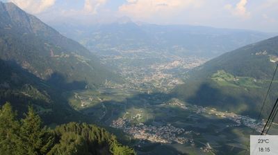 immagine della webcam nei dintorni di Lagundo: webcam Parcines