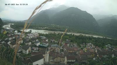 immagine della webcam nei dintorni di Lago Santa Croce (alto): webcam Soverzene