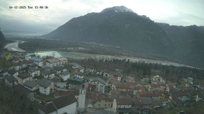 immagine della webcam nei dintorni di Col Indes: webcam Soverzene