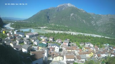 immagine della webcam nei dintorni di Ponte nelle Alpi: webcam Soverzene