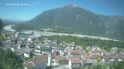 immagine della webcam nei dintorni di Barcis: webcam Soverzene