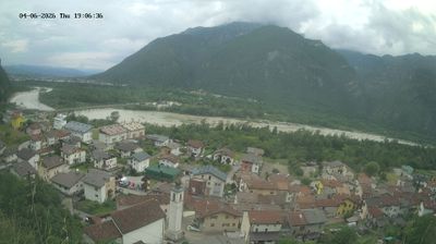 immagine della webcam nei dintorni di Alpe Nevegal: webcam Soverzene