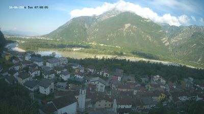 immagine della webcam nei dintorni di Ponte nelle Alpi: webcam Soverzene