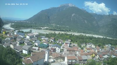 immagine della webcam nei dintorni di Belluno: webcam Soverzene
