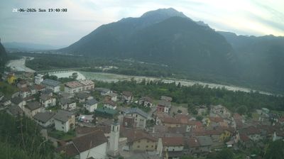 immagine della webcam nei dintorni di Col Indes: webcam Soverzene