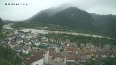 immagine della webcam nei dintorni di Belluno: webcam Soverzene
