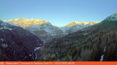 immagine della webcam nei dintorni di Scena: webcam Corvara in Passiria