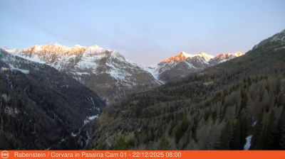 immagine della webcam nei dintorni di Racines: webcam Corvara in Passiria